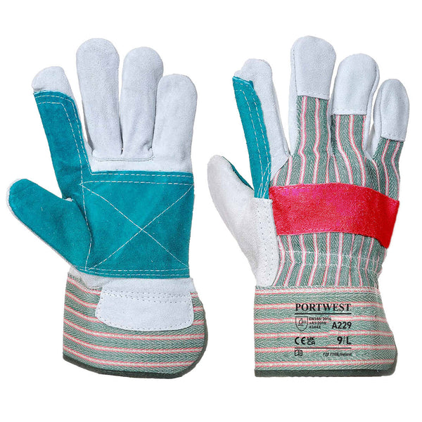 BLUE Portwest A229 Flex-Grip Nitrile Glove for dexterity.