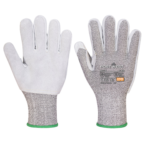 Black Portwest A674 Impact Glove with nitrile foam and thumb reinforcement.