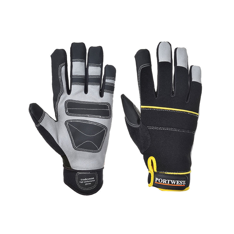 Black Portwest A710 Mechanic's Glove for automotive work.