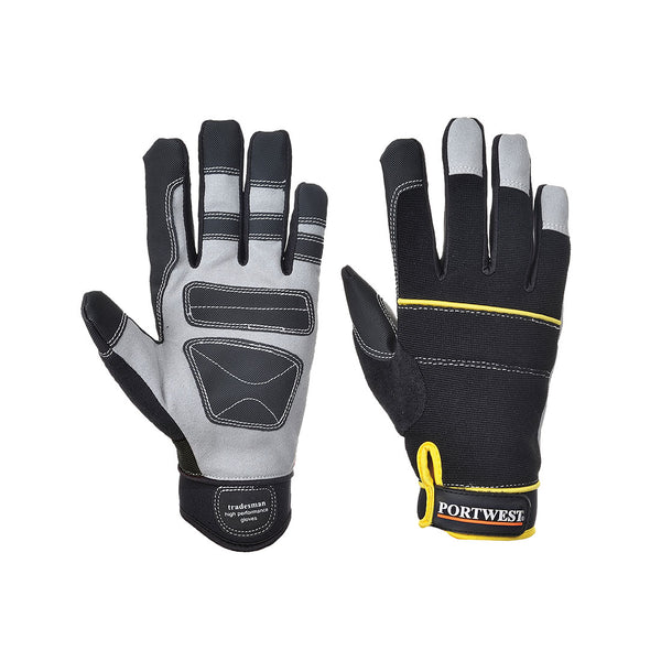 Black Portwest A710 Mechanic's Glove for automotive work.