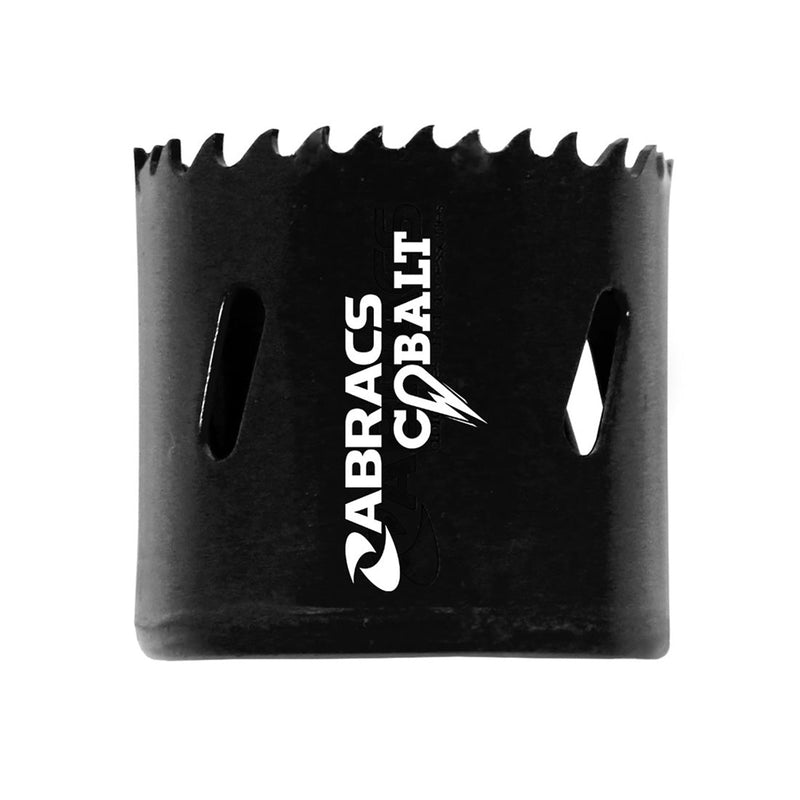 A 114mm industrial-grade cobalt hole saw from Abracs for maximum cutting diameter.