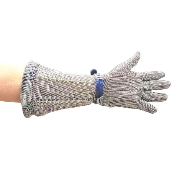 A single Portwest 45cm chainmail gauntlet, model AC10SIR.