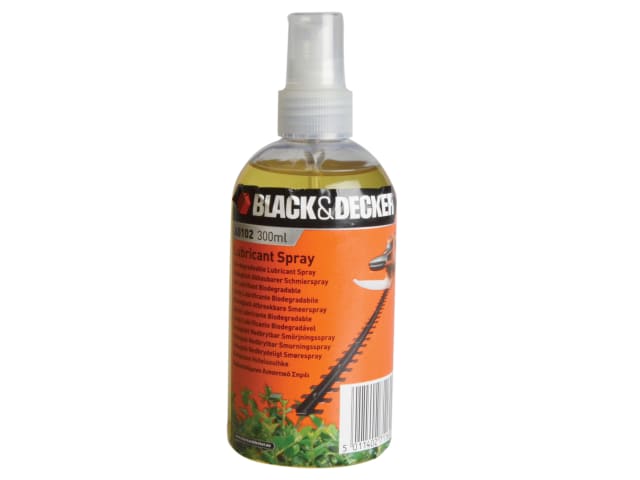 BLACK + DECKER A6102 Hedge Trimmer Oil Spray 300ml