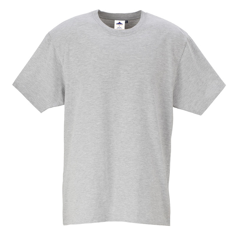 Portwest premium hoodie in grey with drawstring hood