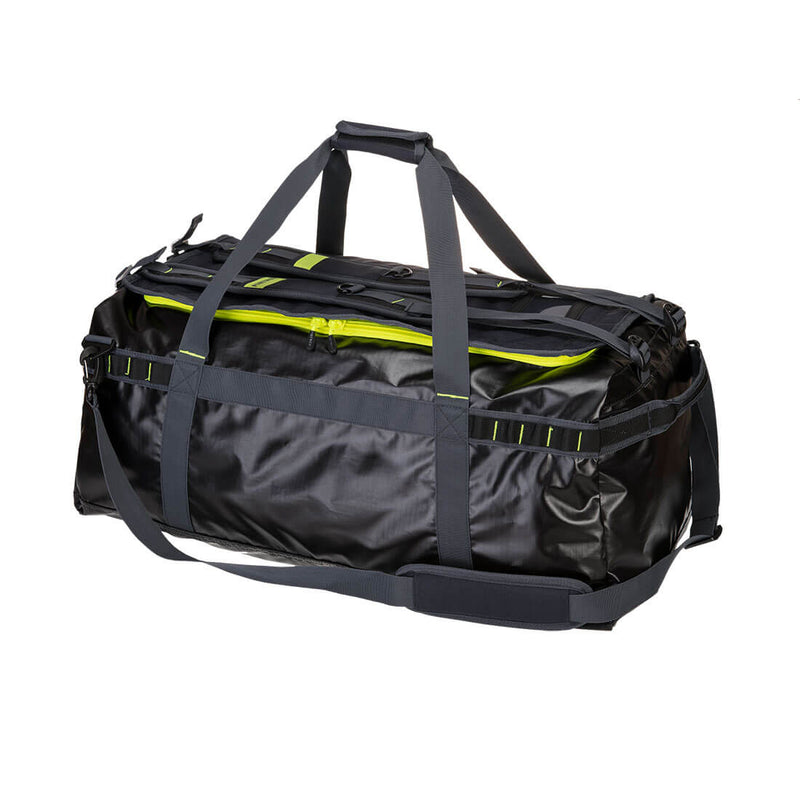 Black Portwest PW3 B950 70L water-resistant duffle bag with grab handles.