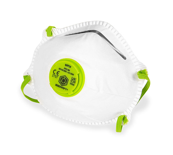 Beeswift P2 Contour Valved Mask - (Pack of 10)