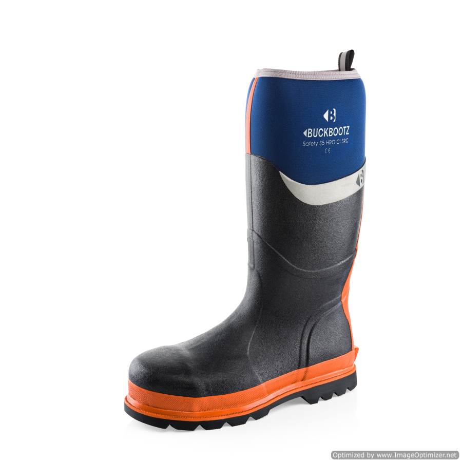 BBZ6000 Buckbootz S5 Neoprene/Rubber Heat and Cold Insulated Safety Wellington Boot