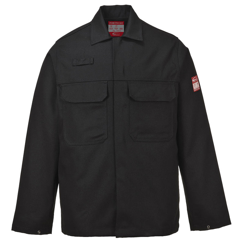 Portwest coverall in black with utility pockets