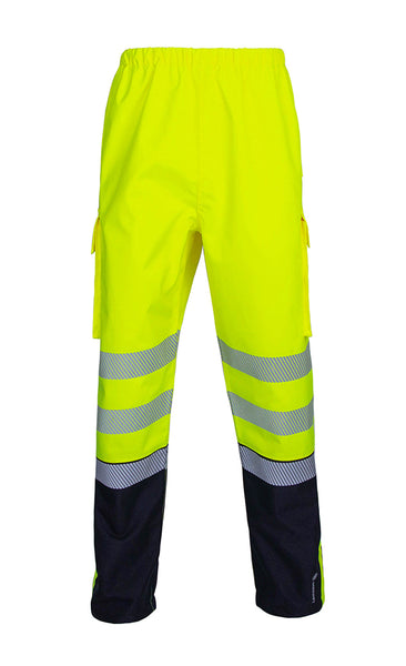Deltic Beeswift Hi-Vis Two-Tone Ripstop Breathable And Waterproof Rail Overtrouser