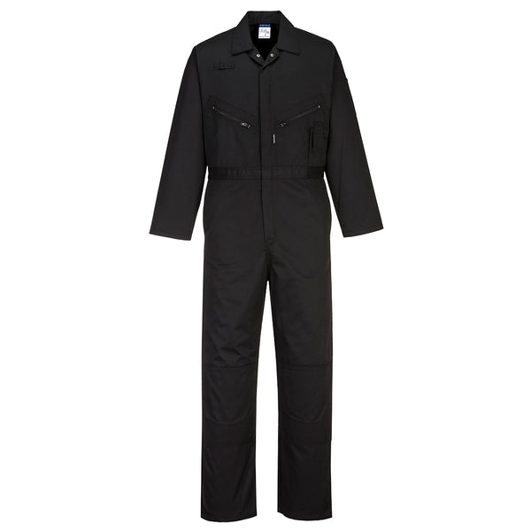 Portwest kneepad coverall C815 in black.