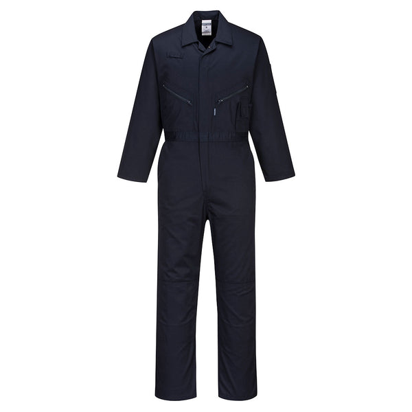Portwest kneepad coverall C815 in dark navy.