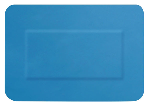 Hygioplast Click Medical Blue Detectable Large Patch Plasters 50