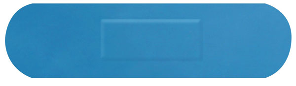 Hygioplast Click Medical Blue Detectable Meduim Strip Plasters 100