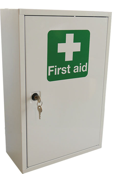 Click Medical BS8599-1 2019 Medium First Aid Kit in Cabinet