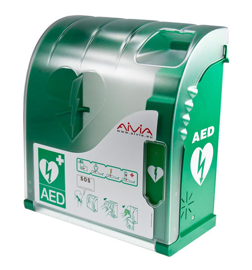 Click Medical Aivia 200 Defibrillator Cabinet With Heating & Alarm