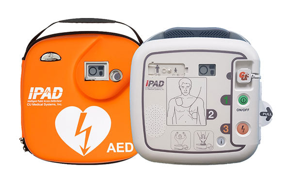CU Click Medical SP1 Semi Automatic Defibrillator C/W Carry Case
