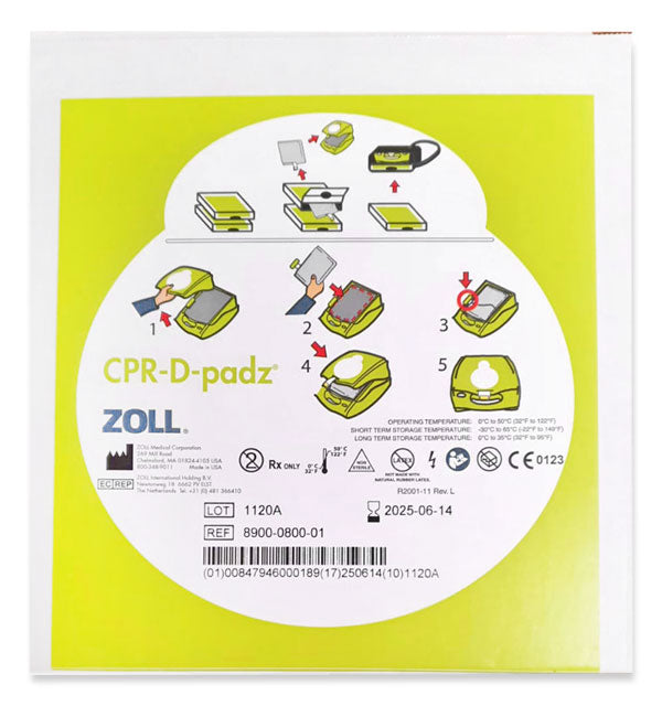 Click Medical Zoll CPR-D Padz