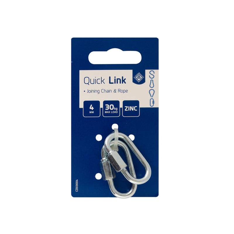 CD03004 Box of 10 ZP Quick Repair Links 4mm