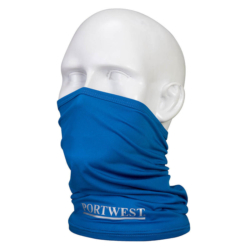 Portwest anti-microbial multiway scarf CS25 in citron.