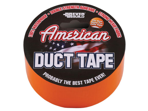Everbuild American Duct Tape 50mm x 25m Orange