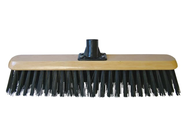 Faithfull PVC Platform Broom Head 450mm (18in) Threaded Socket