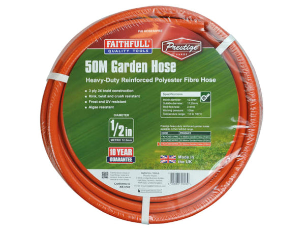 Faithfull Prestige Heavy-Duty Garden Hose