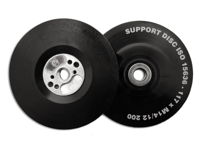 Flexipads World Class Angle Grinder Pads, Soft Black for Curved Surfaces