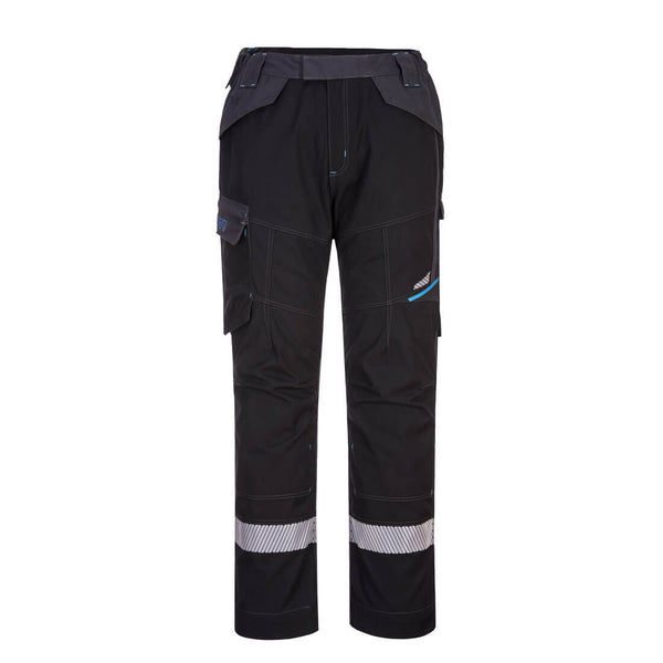 Portwest WX3 FR Service Trouser FR402 in black.