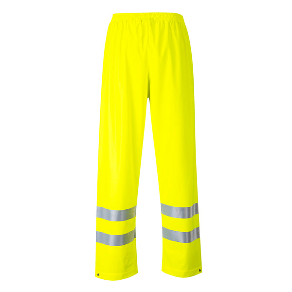 Portwest Sealtex Flame Hi-Vis Trouser FR43 in yellow.