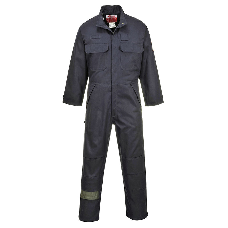 Navy Portwest Multi Norm Coverall FR80 offering full-body protection from multiple risks