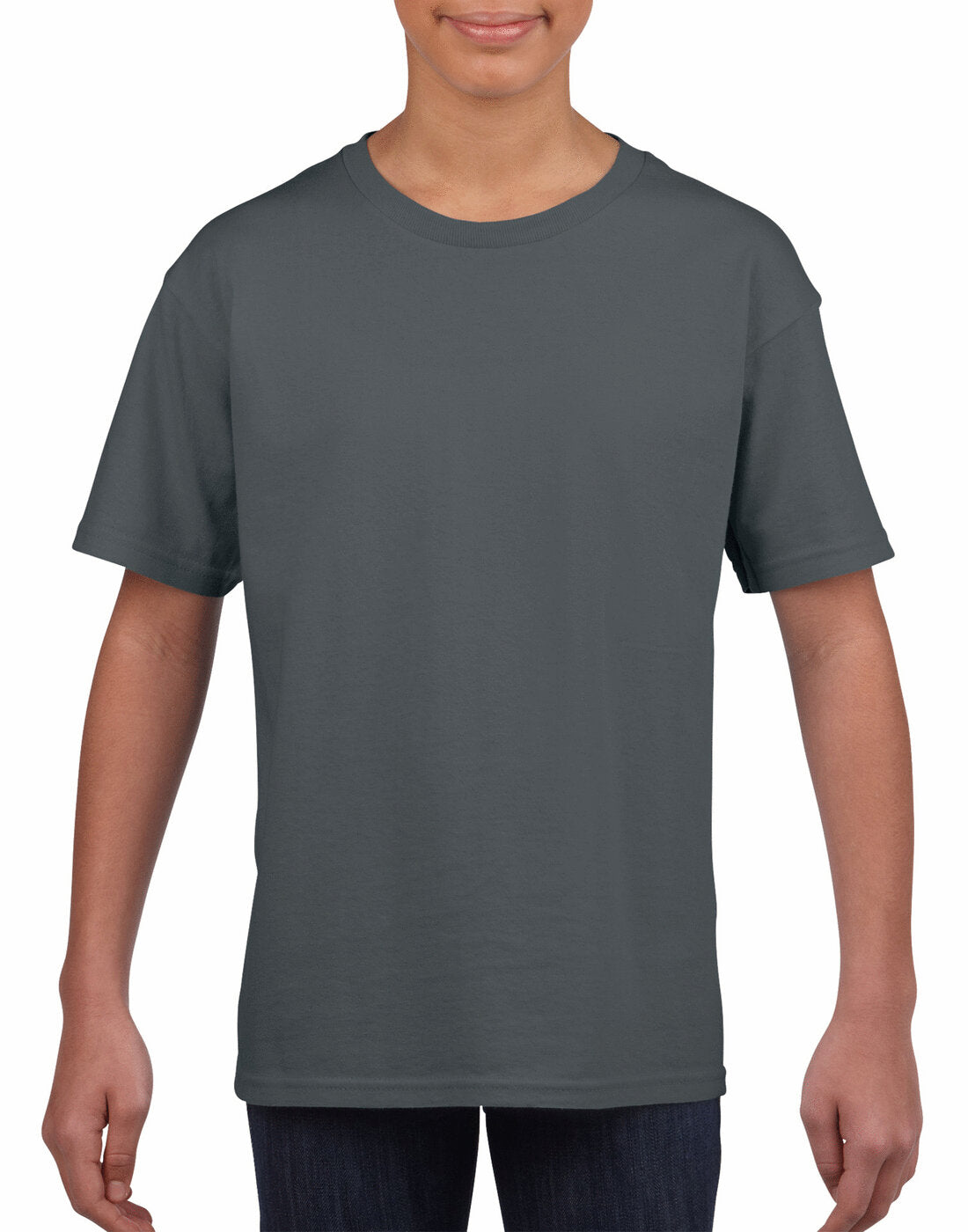Gildan Kids Softstyle Youth T-Shirt - Charcoal