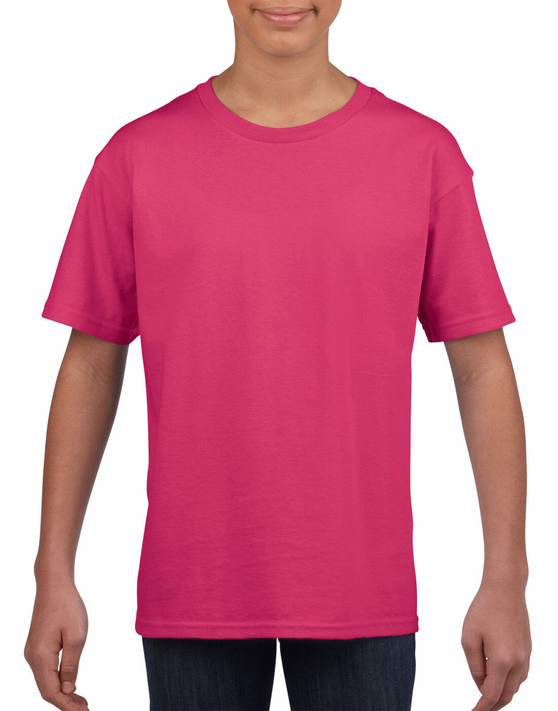 Gildan Kids Softstyle Youth T-Shirt - Heliconia