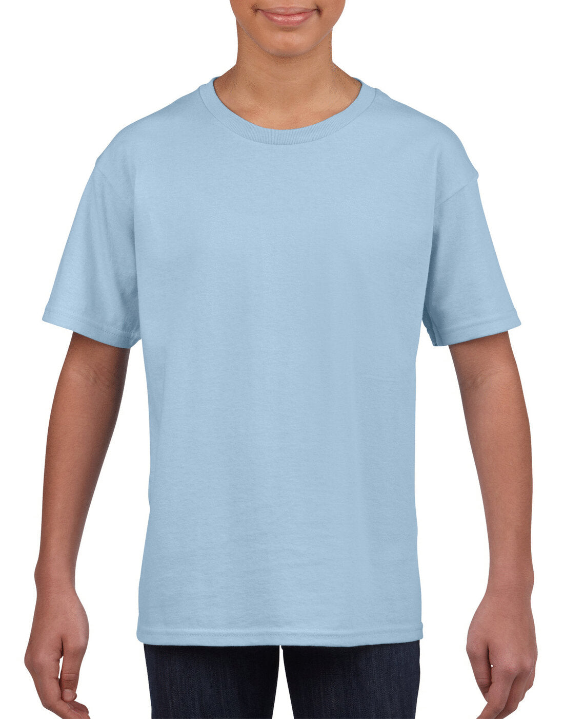 Gildan Kids Softstyle Youth T-Shirt - Light Blue