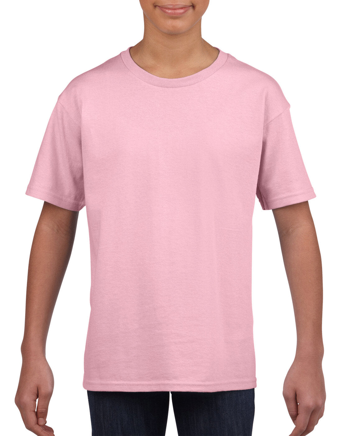Gildan Kids Softstyle Youth T-Shirt - Light Pink
