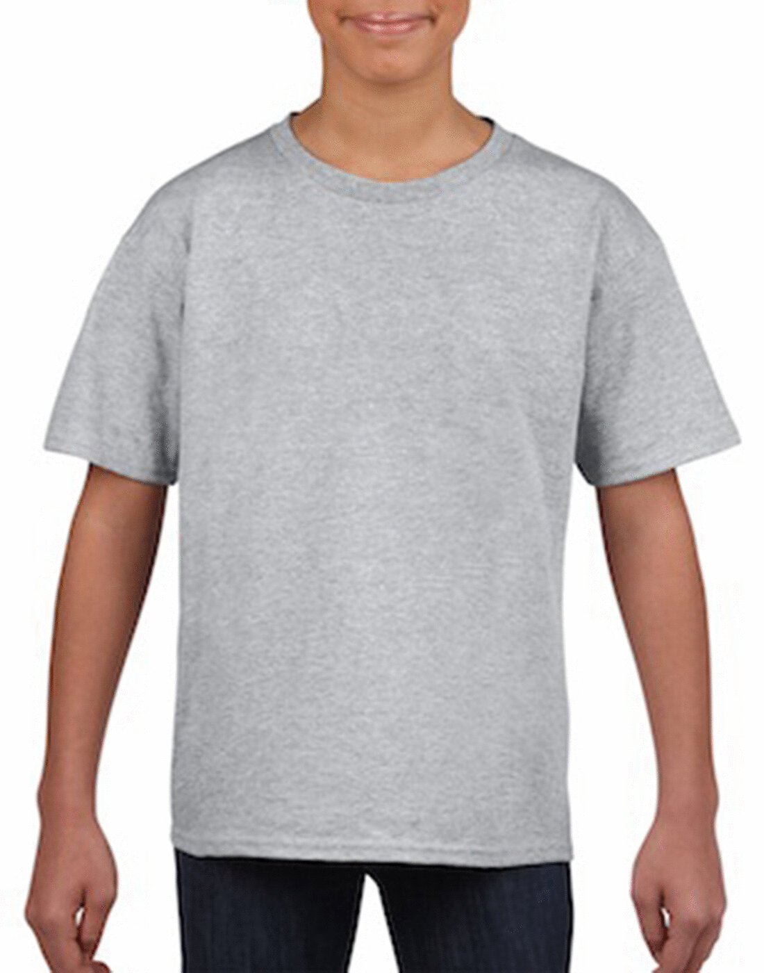 Gildan Kids Softstyle Youth T-Shirt - Sports Grey