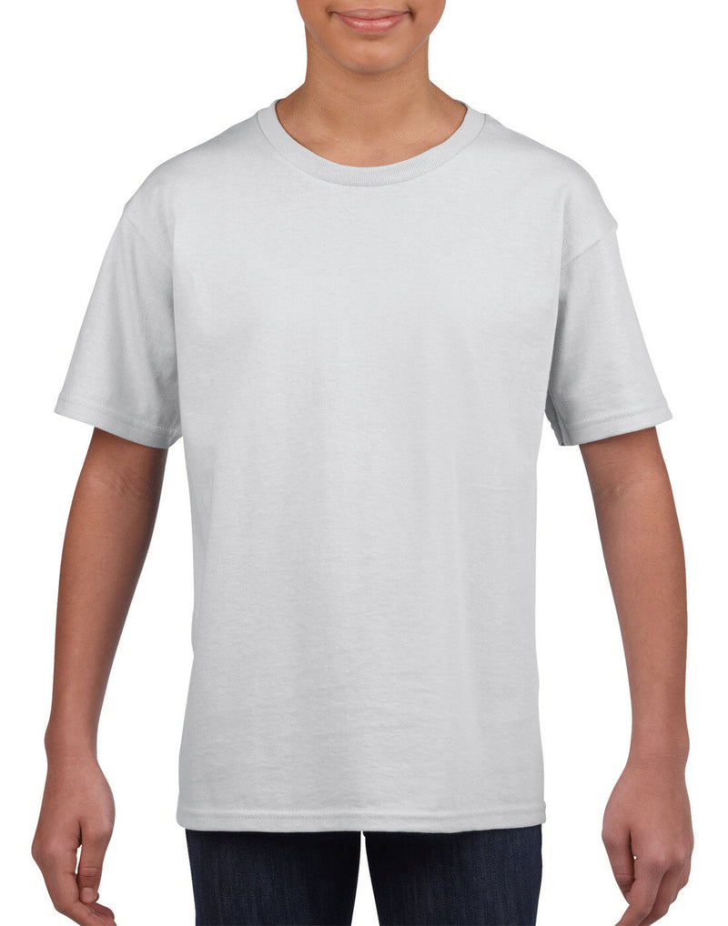 Gildan Kids Softstyle Youth T-Shirt - White