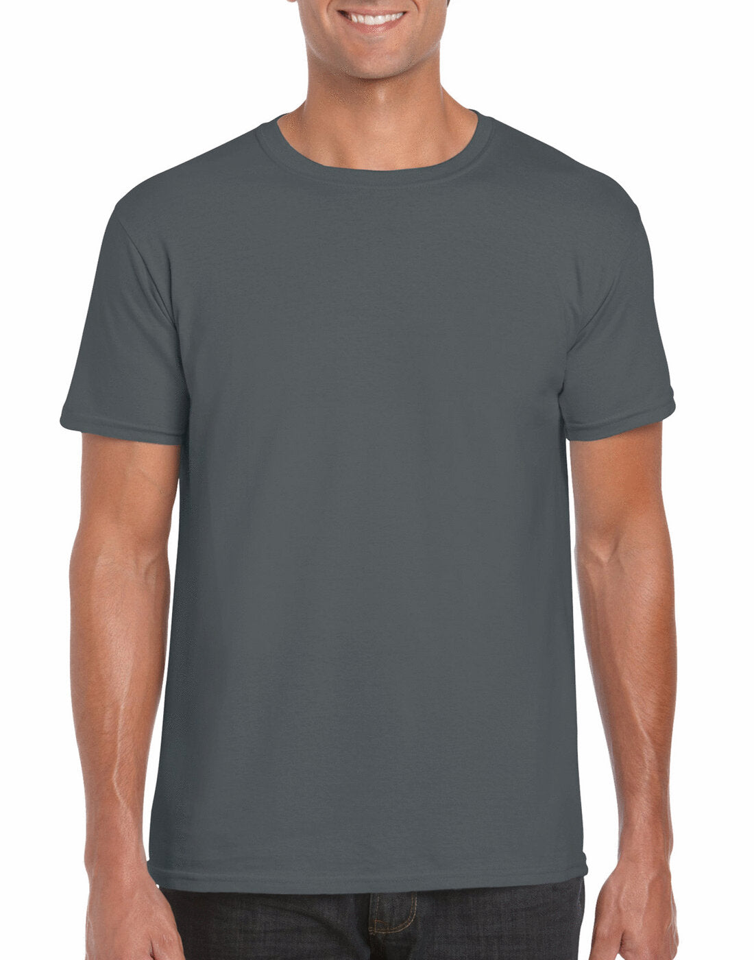 Gildan Adult Softstyle Ringspun T-Shirt - GD01 - Charcoal