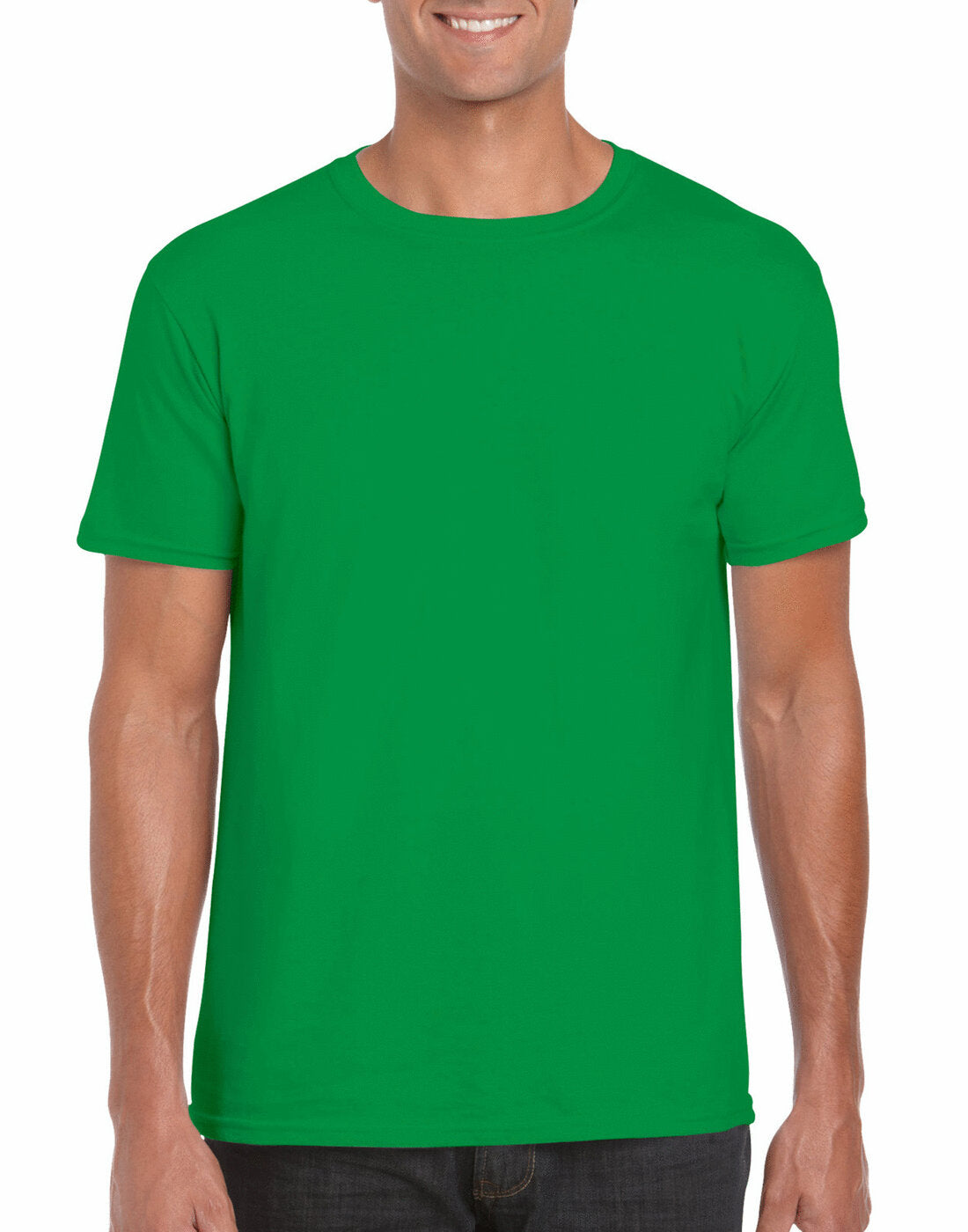 Gildan Adult Softstyle Ringspun T-Shirt - GD01 - Irish Green