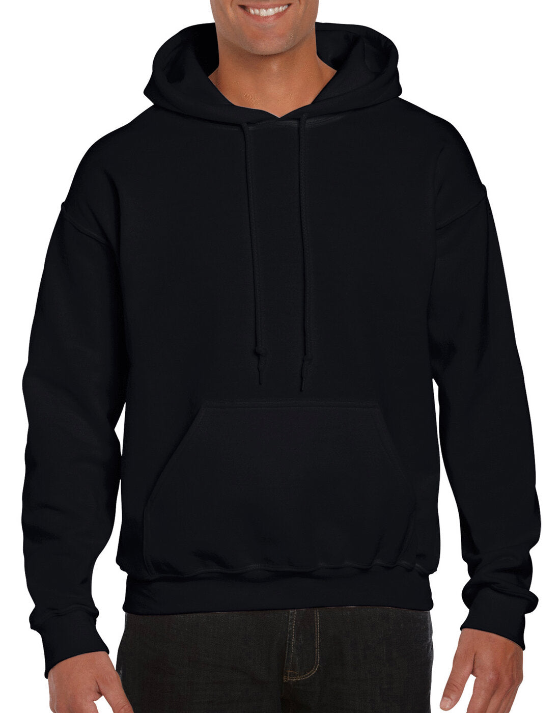 Gildan Dryblend Adult Hooded Sweatshirt - Black