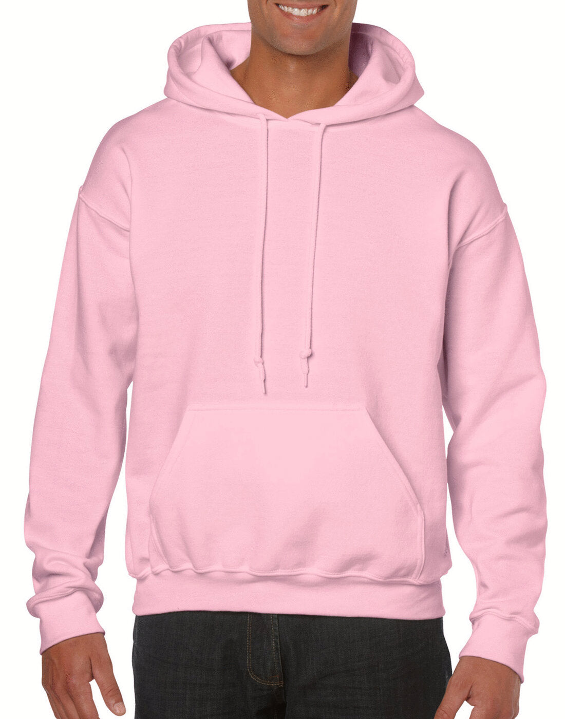 Gildan Heavy Blend Hooded Sweatshirt - Light Pink