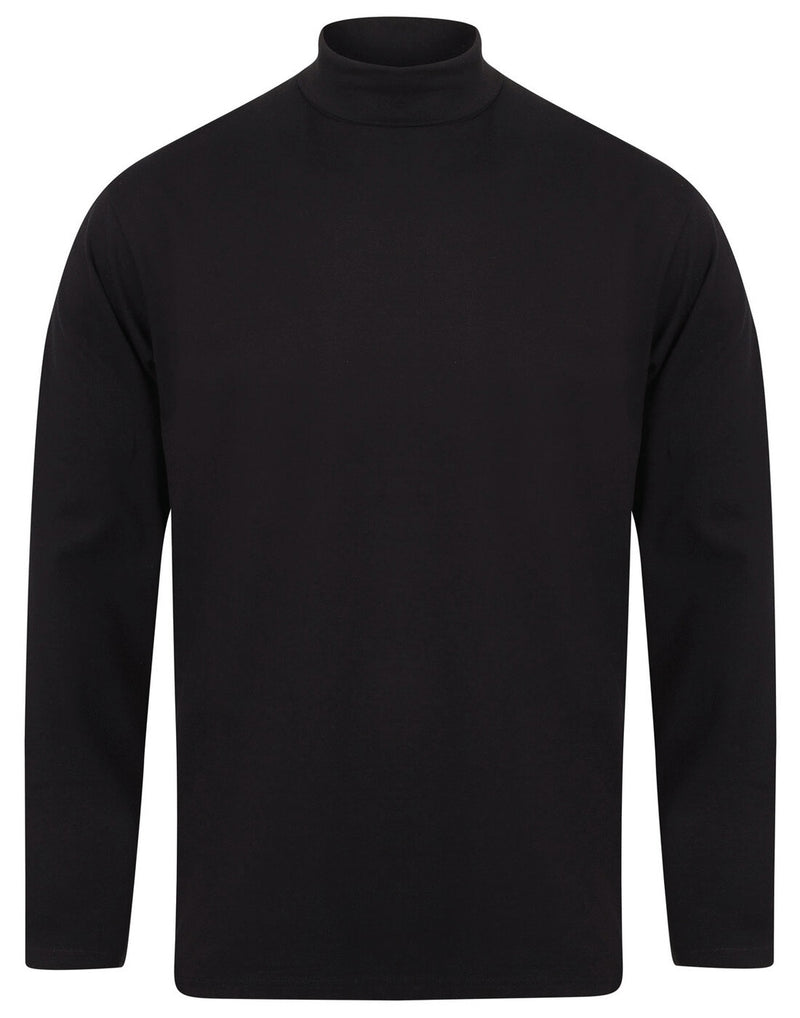 Henbury Roll Neck Long Sleeve Top