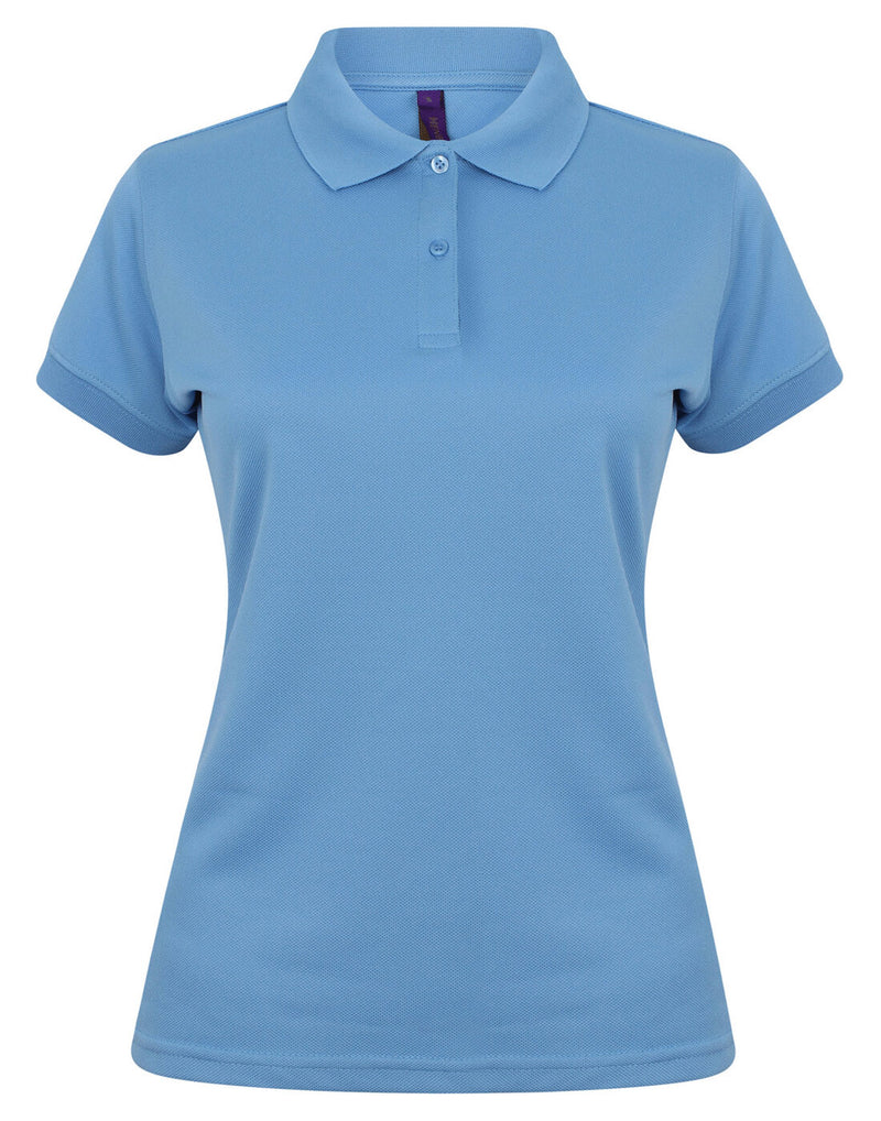Henbury Ladies Coolplus Wicking Polo Shirt - H476