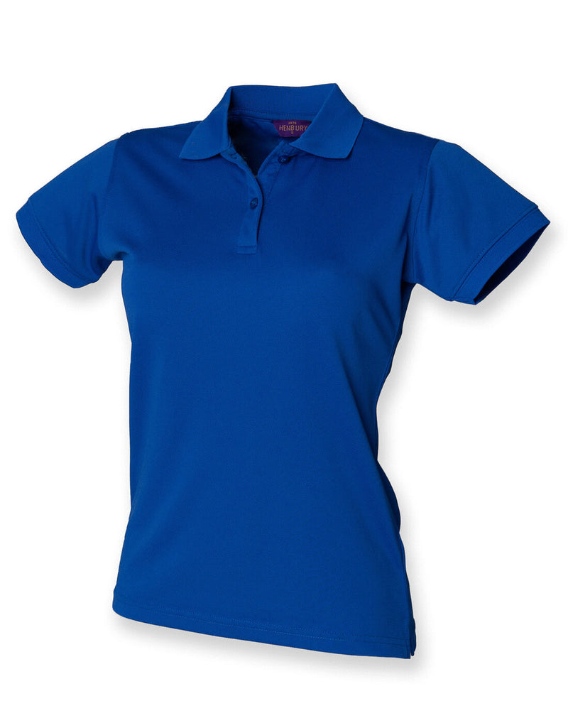 Henbury Ladies Coolplus Wicking Polo Shirt - H476