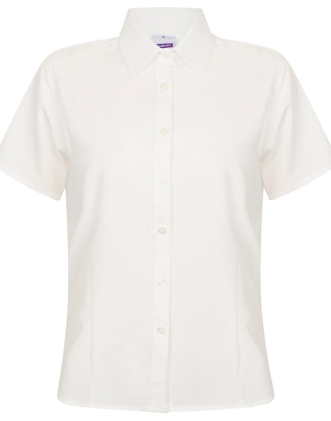 Henbury Ladies Wicking Anti-Bacterial Polyester Quick Dry Short Sleeve Shirt