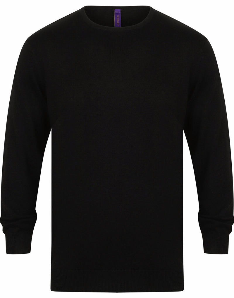 Henbury Lightweight Crew Neck Jumper