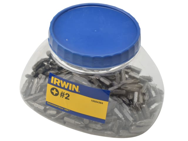 IRWIN® Grabit Jar Screwdriver Bits PH2 (Pack 250)