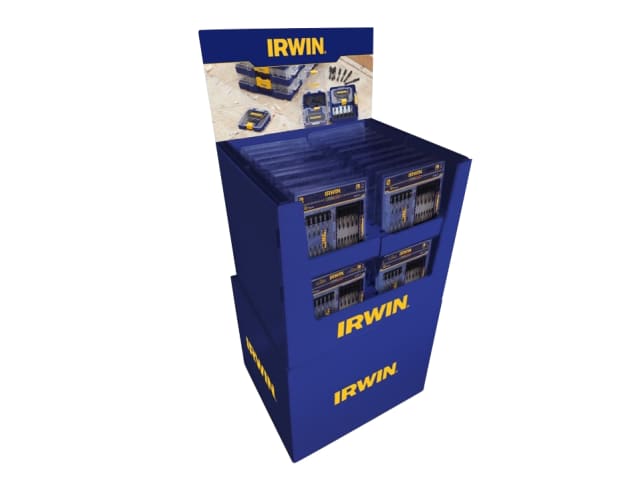 IRWIN® FSDU Merch Tower with 40 x IW6062506 Screwdriving Sets