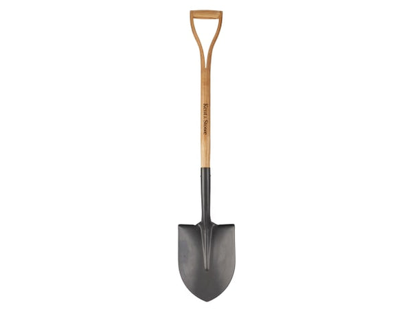 Kent & Stowe Carbon Steel Round Nosed Shovel, FSC