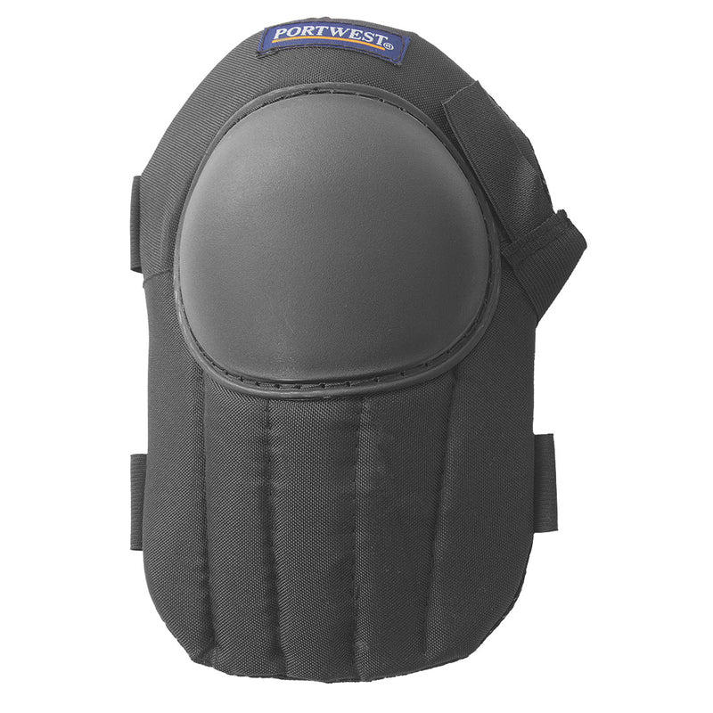 A pair of black Portwest Lightweight Knee Pad inserts (KP20) designed for trouser pockets.