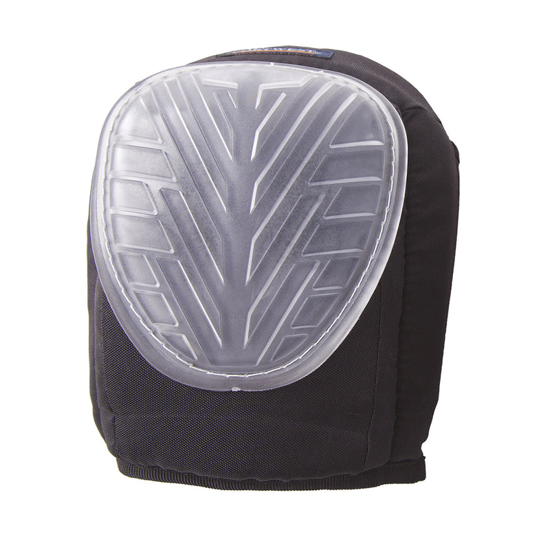 A Portwest Super Gel Knee Pad (KP30) showing its thick gel cushioning and hard-shell cap.